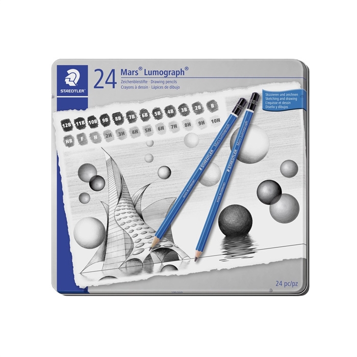 Staedtler tužka Mars Lumograph set (24)