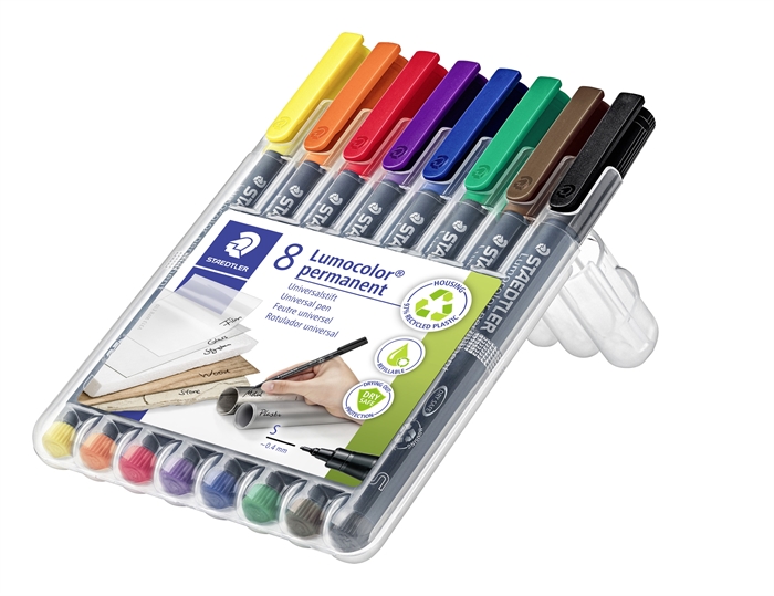 Staedtler Marker Lumocolor Perm 0,4mm balení (8)