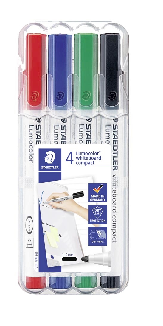 Staedtler WB Marker Lumocolor Compact balení (4)