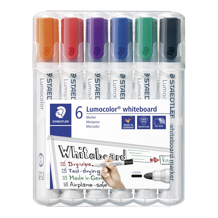 Staedtler WB Marker Lumocolor kruhový 2mm různé (6)