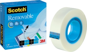 3M páska Scotch Magic, odnímatelná, 19mmx33m