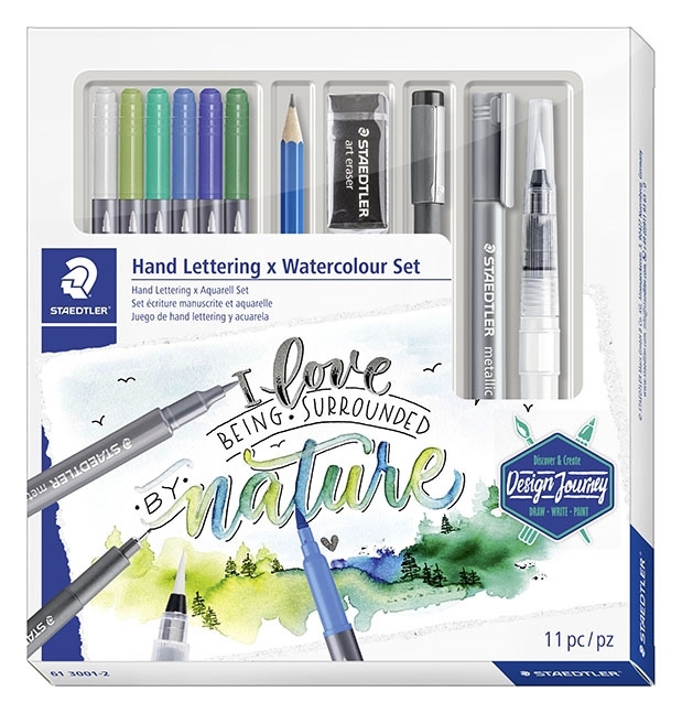 Staedtler Handlettering + set akvarel (11)