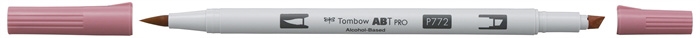 Tombow Marker alkohol ABT PRO Dual Brush 772 prachová růže