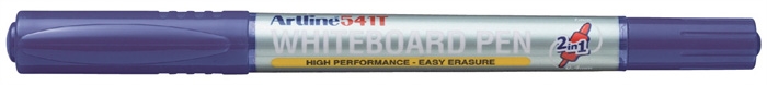 Artline Whiteboard Marker 541T 2-v-1 modrý