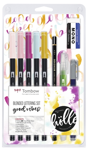 Tombow Mixovaný písmo sady Good Vibes