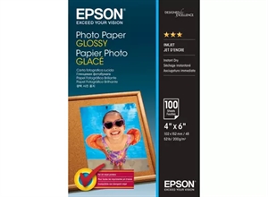 Epson Fotopapír Lesklý, 200 g/m² - 10 x 15 cm - 100 listů