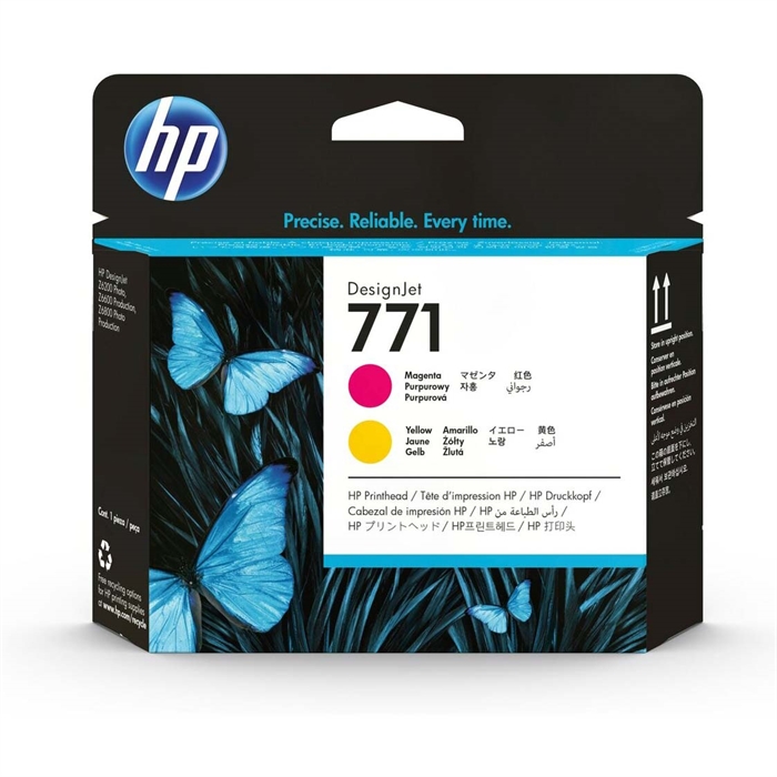 HP 771 Magenta/yellow Designjet tisková hlava