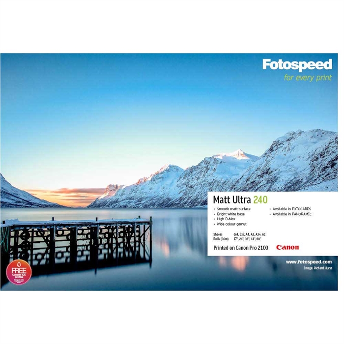 Fotospeed Matt Ultra 240 g/m² - 17" x 30 metrů