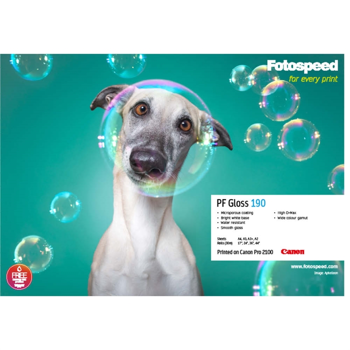 Fotospeed PF Gloss 190 g/m² - 17" x 30 metrů