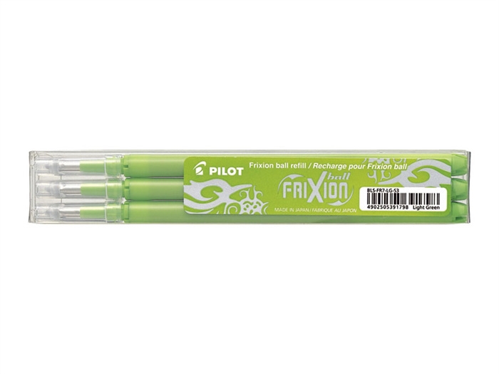 Pilot Frixion Clicker 0,7 refill světle zelený (3)