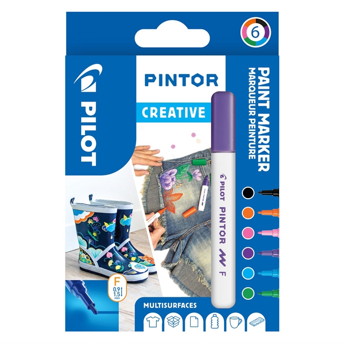 Pilot Marker Pintor Fine Creative 1,0 ass (6)

Pilot Marker Pintor Fine Creative 1,0 balení (6)