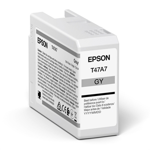 Epson Gray 50 ml inkoustová kazeta T47A7 - Epson SureColor P900