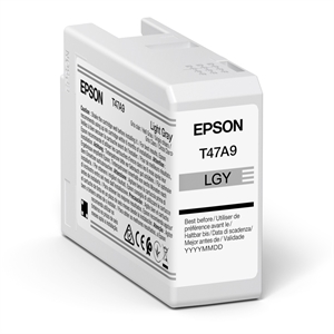 Epson Light Gray 50 ml inkoustová kazeta T47A9 - Epson SureColor P900