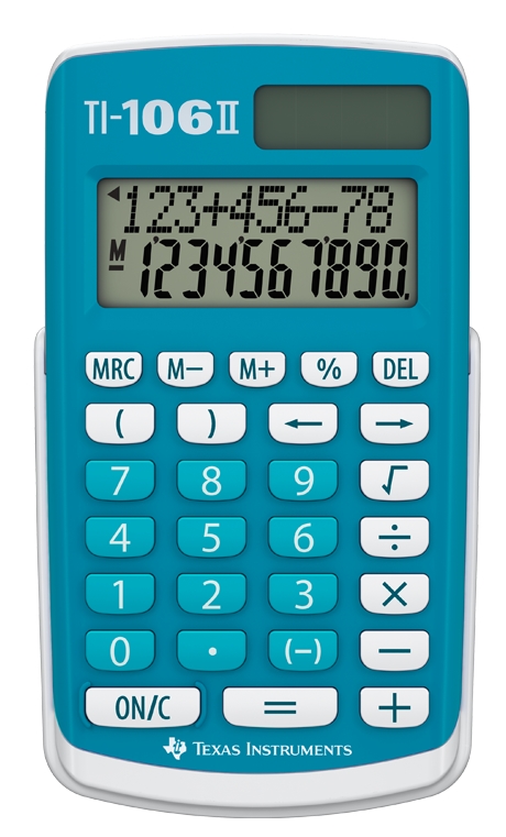 Texas Instruments TI-106 II Základní kalkulačka