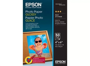 Epson fotografický papír lesklý 200 g/m² - 10x15 cm - 50 listů