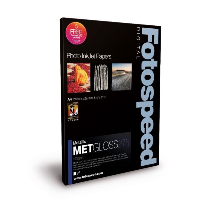 Fotospeed Metallic Gloss 275 g/m² - A3, 25 listů