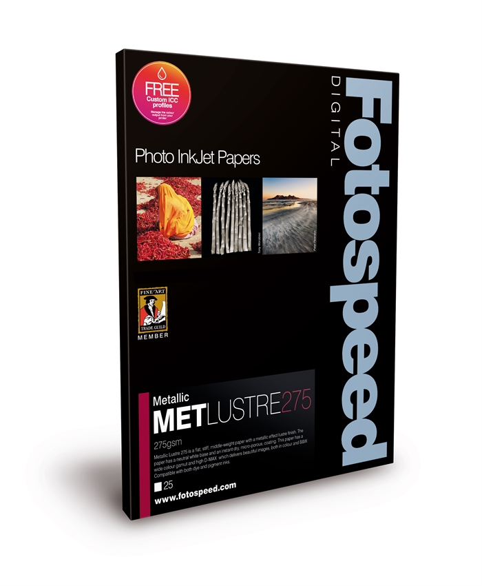 Fotospeed Metallic Lustre 275 g/m² - A4, 25 listů