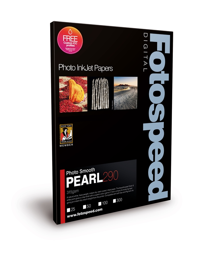 Fotospeed Photo Smooth Pearl 290 g/m² - 8x10, 100 listů