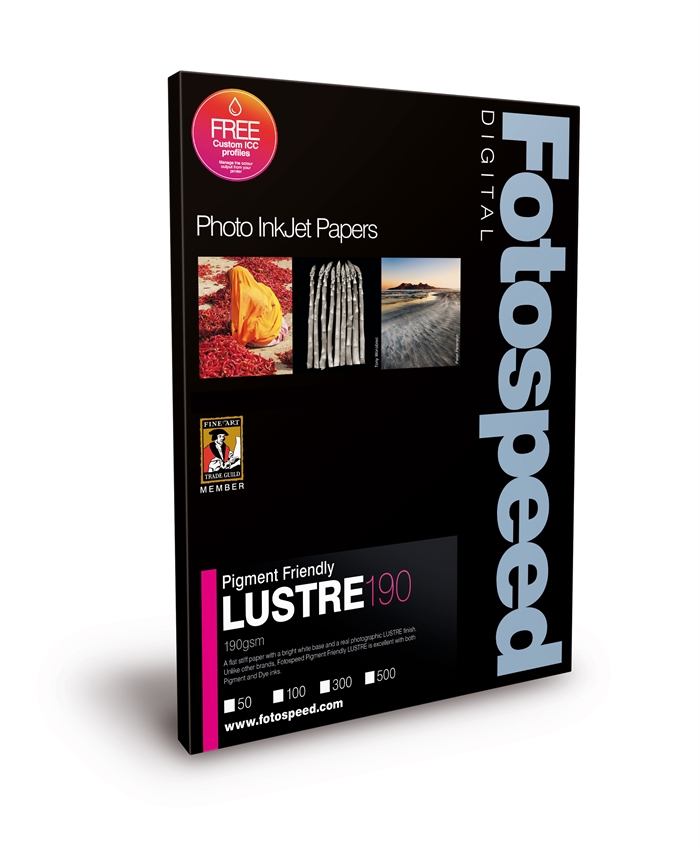 Fotospeed PF Lustre 190 g/m² - A3+, list o hmotnosti 300 g/m²